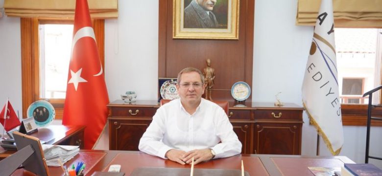 Ayvalık Belediye Başkanı Mesut Ergin; ‘Coşkuyu yüreğimizde yaşıyoruz’