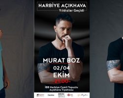 Murat Boz 3 Konserle Açıkhava’da