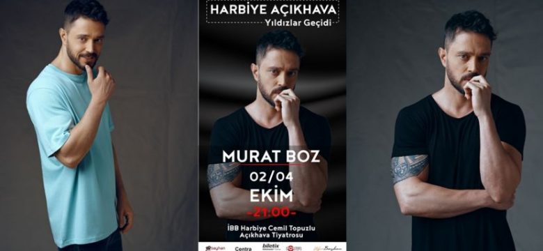 Murat Boz 3 Konserle Açıkhava’da