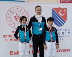 Cihan Okyanus Tarakcı, gümüş madalya kazandı
