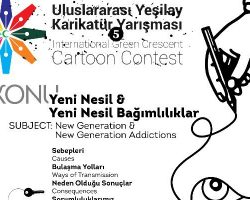 5. Uluslararası Yeşilay Karikatür Yarışması için başvurular başladı