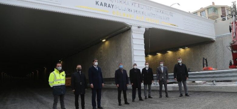 Başkan Ramazan Şimşek, 26 Aralık’ta Açılacak Olan Konya Yolu Alt Geçidini İnceledi