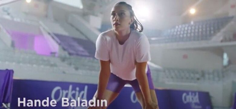 Hande Baladın Orkid’in yeni reklam yüzü oldu.