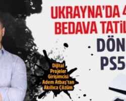 Ukrayna’da Bedava Tatil Yap, Dönerken Playstation Kap!
