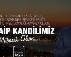 “Bu gece, maneviyat mevsiminin habercisidir”