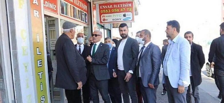 Gelecek Partisi Batman İl Başkanı Abdulbaki Polat’tan esnafa ziyaret