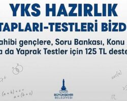 İzmir Büyükşehir Belediyesi’nden üniversiteye hazırlanan gençlere destek