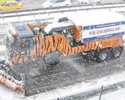 Kar geliyor, İBB hazır bekliyor!