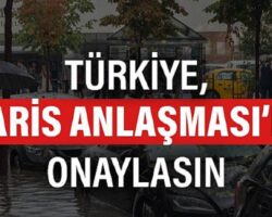 Sivil toplum kuruluşları Paris Anlaşması’nın onaylanması için imza kampanyası başlattı