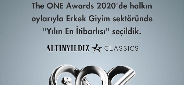 Altınyıldız Classics erkek giyim sektöründe “Yılın En İtibarlısı”