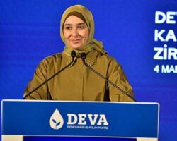 DEVA PARTİSİ ‘DEVA KADINDA’ DEDİ