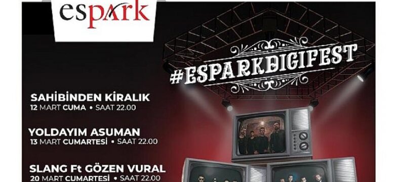 Espark AVM Digifest Konserleri Başlıyor