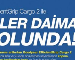 Goodyear Yeni EfficientGrip Cargo 2 ile hafif ticari araçlar için sektörde bir ilke imza atıyor