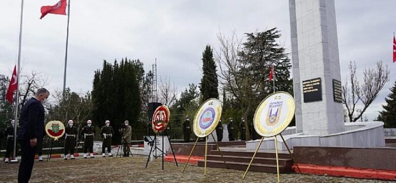 Lüleburgaz’da Çanakkale Zaferi töreni