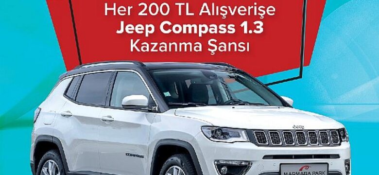 Marmara Park Bir Kişiyi Jeep Sahibi Yapıyor