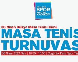 Masa Tenisi Meraklıları Kadıköy’de buluşuyor