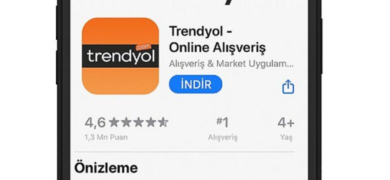 Trendyol, dünyanın en çok indirilen 10 alışveriş uygulaması arasında tek Türk şirketi