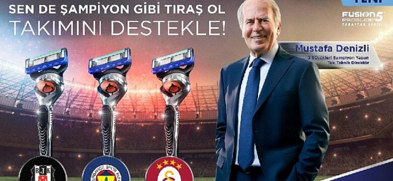 Türk Futbolunun Efsane İsmi Mustafa Denizli, Gillette’in Reklam Filmi İçin Kamera Karşısına Geçti!