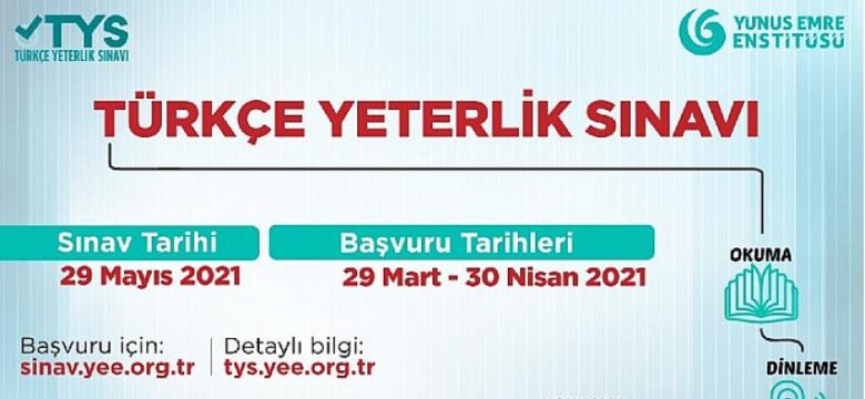 Türkçe Yeterlik Sınavı Başvuruları Başlıyor