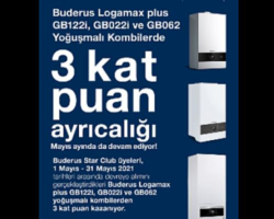 Buderus Star Club’tan Kat Kat Puan Kampanyası!