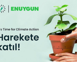 Enuygun Dünyanın Geleceğini Korumak İçin Time for Climate Action’ı Destekliyor