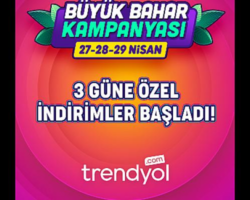 Trendyol baharı kampanya ile karşılıyor