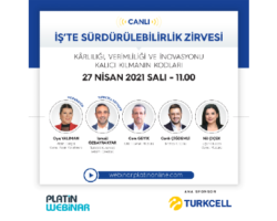 Turkcell ana sponsorluğunda iş’te sürdürülebirlik zirvesi yarın gerçekleşiyor