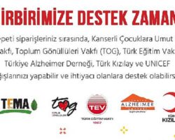 Yemeksepeti’nin Türkiye’nin Önde Gelen Sivil Toplum Kuruluşları TEMA Vakfı, TEV, TOG, Türk Kızılay ve UNICEF İş Birliği