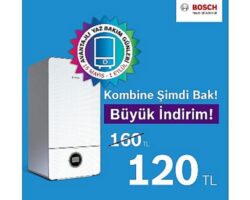 Bosch Termoteknoloji’den kaçırılmayacak periyodik kombi bakım kampanyası!