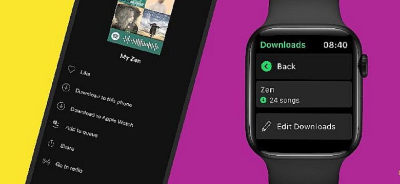 Çevrimdışı ve telefonsuz bir audio deneyimi için Spotify, Apple Watch’a “İndir” özelliğini getiriyor