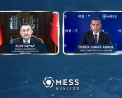 Cumhurbaşkanı Yardımcısı Fuat Oktay’ın MESS Üyeleriyle Buluşmasında Gençlerin Geleceği için Dijitalleşmeye Yatırım Vurgusu