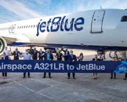 JetBlue, ilk Airspace tasarımlı A321LR siparişini teslim aldı