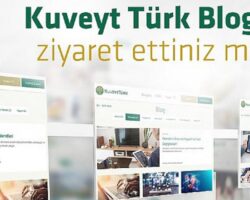 Kuveyt Türk’ün blog sayfası yayında