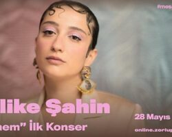 Melike Şahin, ilk albümü “Merhem”in ilk konserini 28 Mayıs’ta PSM Online’da gerçekleştiriyor