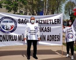 Sağlık hizmetleri sendikası 1’mayıs’ta taksim meydan’ında sağlıkçı arkadaşlarımızı anıyoruz