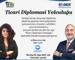 Ticari Diplomasi Yolculuğu” toplantılarında bu hafta Danimarka ile ilgili güncel bilgileri ele alacağız/ 11 Mayıs Salı Saat 11.00’de bekliyoruz