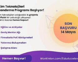 Workinton ve Mektepp İş Birliği ile Eğitim Teknolojileri Hızlandırma Programı: EduAccelerator