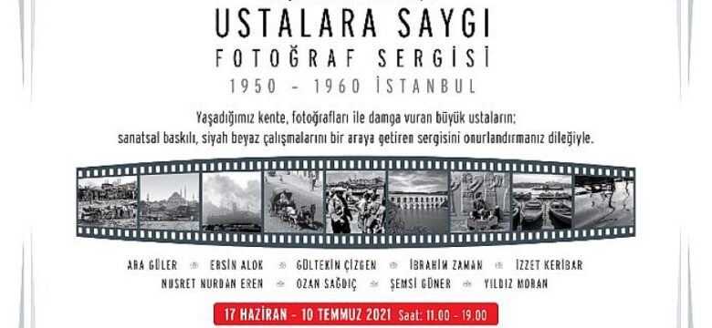 Fotoğrafın Değerleri “Ustalara Saygı” Sergisi’nde