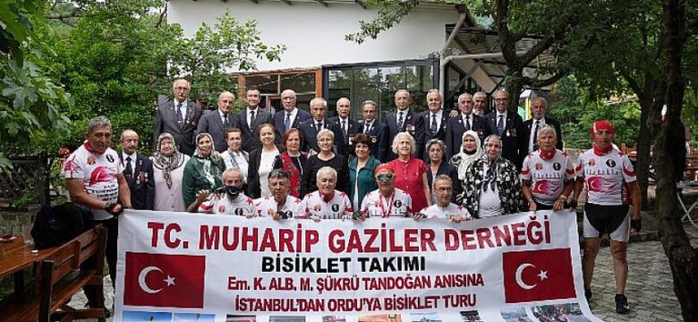 İstanbul’dan Ordu’ya komutanlarına vefa için pedalladılar