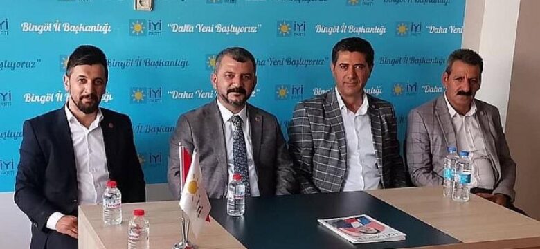 İYİ Parti Bingöl İl Başkanlığı’na Saadet Partisi’nden Nezaket Ziyareti