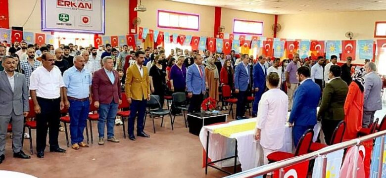 İYİ Parti Hilvan İlçe Başkanı Aybar Güven Tazeledi