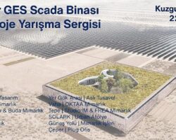 Karapınar GES SCADA Binası Mimari Proje Yarışma Sergisi Açıldı