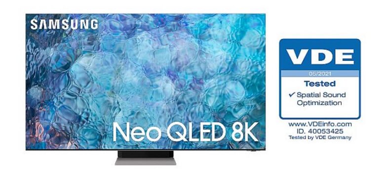 Samsung Neo QLED TV’ler, VDE’den “Mekânsal Ses Optimizasyonu” sertifikasını aldı