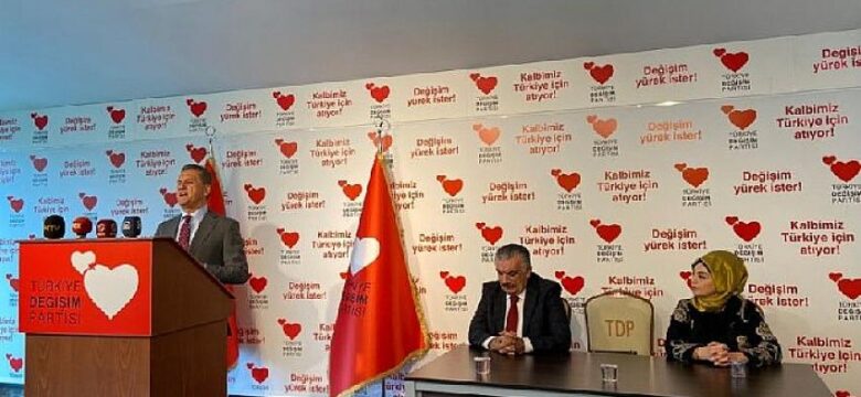 TDP Genel Başkanı Mustafa Sarıgül’den, MYK toplantısından önce basın açıklaması!