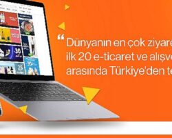 Trendyol, dünyanın en çok ziyaret edilen ilk 20 e-ticaret ve alışveriş sitesi arasındaki Türkiye’den tek şirket