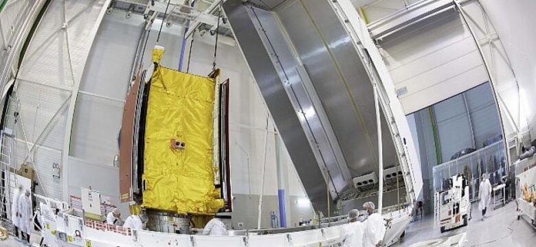 Airbus’ın inşa ettiği EUTELSAT QUANTUM uydusu fırlatma istasyonuna gönderildi