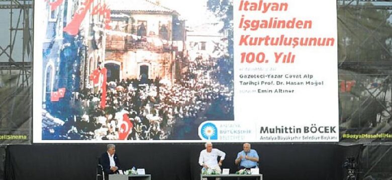 Antalya’nın İtalyan işgalinden kurtuluşu anlatıldı