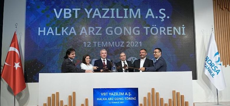 Borsa İstanbul’da gong VBT Yazılım için çaldı!