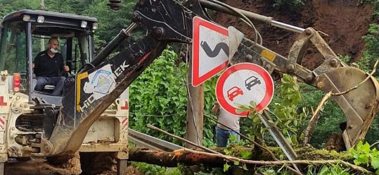 Çoruh Edaş, rize sel felaketinde görev başında