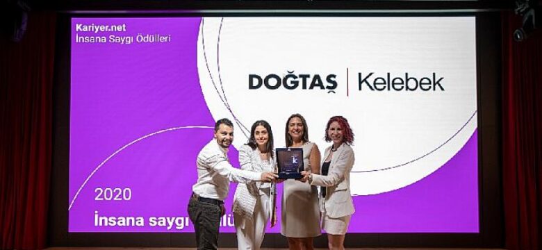 Doğanlar Holding Grup Şirketlerinden Doğtaş Kelebek, İnsana Saygı Ödülü’nü Aldı!